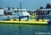 floating inflatable water volleyball field