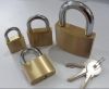 Brass padlock