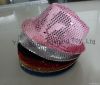 Light up Sequin Fedora hat