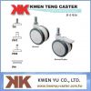 Twin Wheel Noiseless Caster