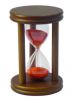 Wooden sand timer; Hou...