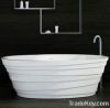 artificial stone bathtub solid surface bathtub corian bathtub