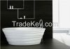 artificial stone bathtub solid surface bathtub corian bathtub