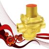 Brass reducing valve