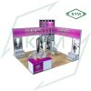 aluminum truss exhibit...