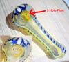 5 Hole Glass Pipe