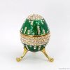 Faberge Easter egg jewelry box Christmas candy box decorative christma