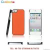 cheap PC+pu leather stick skin case for iphone5