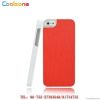 cheap PC+pu leather stick skin case for iphone5