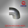 China galvanized malleabel iron pipe fitting banded elbow