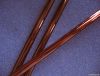 Ruby quartz glass tube