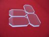 Nanoscale 3D printing transparent fused silica glass sheet