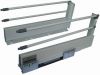 Full extension soft closing drawer slide