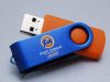 Unique twist usb flash...