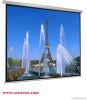 Wall Mount Manual roll down Projection screen (with self-lock device)