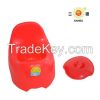 Plastic baby toilet infant removable potty of kid with lid potty  seat baby toilet trainer