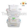 Popular plastic storage basket food basket laundry washing basket A-1