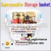 Popular plastic storage basket food basket laundry washing basket A-1