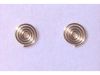 Sterling Silver Spiral Studs
