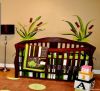11pcs Green crib set