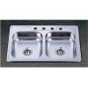 Stainless Steel Topmount Kitchen Sink KL3201