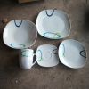 30pcs square ceramic d...