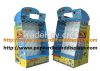 Attractive Recyable Cardboard Display Stand rack For Shampoo / Lipton Tea Bag