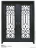 custom wrought iron entry door