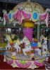 Amusement game for children games coin operated 6 players horse ride kiddie carousel game machine children games 