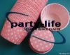 Polka Dot Round Muffin  Paper Cake Cup Pink