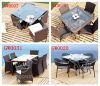 rattan dining table  o...