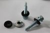 hex head self drilling screw with EPDM washer