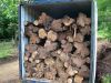 Round teak logs, rough...