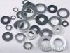 thin flat metal spring...