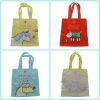 Customer book publishing usage full color printing foldable polyester bag 