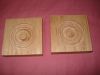 wood Rosette Block/wooden moulding
