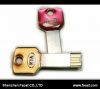 metal key usb flash pen drive promotion gift