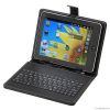 USB Keyboard & Leather Cover Case Bracket Bag for 8" Tablet PC MID PDA