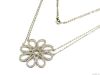 Flower pendant necklace