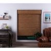 Hemp-mixed Paint-coloring Mouldrpoof Multicolored Bamboo Blinds NV-216