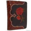 beautiful flower nylon lady wallet