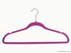 suit velvet hanger wit...