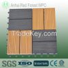 wpc composite decking tiles, wpc interlock tile, pool deck tiles,balcony tiles, wood plastic decking tiles