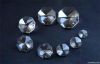 faceted octagonal crystal beads