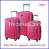 cheap pc printing travel trolley luggage