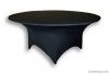 Black Spandex Table Cover