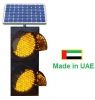 solar traffic signal three color