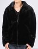 Men full pelt mink fur jacket, imported mink