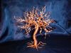 Beaded wire tree sculp...
