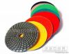 Diamond flexible polishing pads